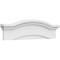 Ekena Millwork Eyebrow Architectural Grade PVC Pediment, 40"W x 10-1/2"H x 2-3/4"P PEDP040X105EYE00 - alternate 1